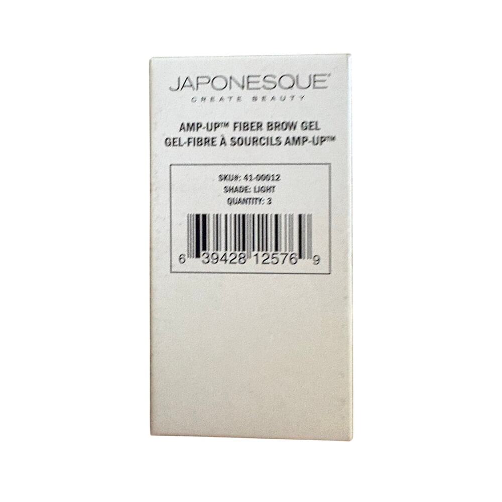 NWT set of 3 JAPONESQUE amp up fiber brow gel in shade light - Picture 3 of 5